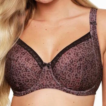 LINGADORE MAGIC Brown/Print Full Coverage soft cup bh