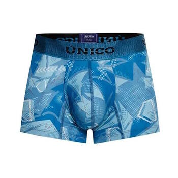 Mundo Unico Micro Trunk Blauw/Print Escantillon