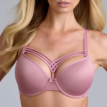 Marlies Dekkers Dame de Paris Sparkling Pink Plunge bh