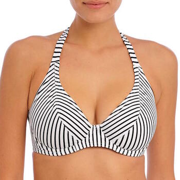 Freya Badmode Jewel Cove Halter Bikinitop stripe black