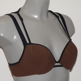 Maillots de bain Marlies Dekkers  marron haut de bikini préformé