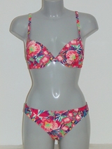 After Eden Honolulu print bikinitop push up