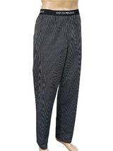 Armani Hommes Logo noir/blanc pantalon de pyjama