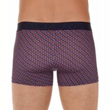 HOM Hal bleu marine/print sport trunk