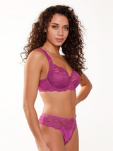 LingaDore Daily Basic raspberry culotte string