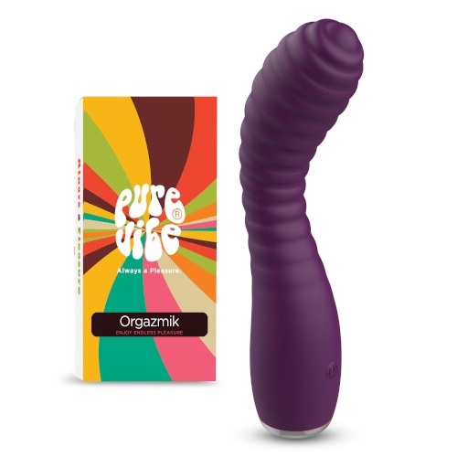 PureVibe Orgazmik violet g-spot vibromasseur