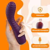 PureVibe Orgazmik violet g-spot vibromasseur