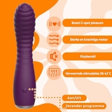 PureVibe Orgazmik violet g-spot vibromasseur