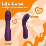 PureVibe Orgazmik violet g-spot vibromasseur