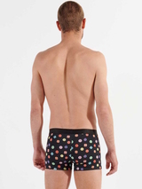 HOM Fabian noir/print trunk