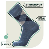 Bamboosa Steve jeans bleu chaussettes