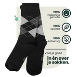 Bamboosa Steve multicolore/print chaussettes