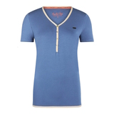 Charlie Choe Retro nights bleu chemise de nuit