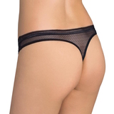 Triomphe Beauty-Full Darling noir culotte string