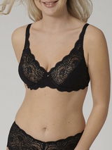 Triomphe Amourette noir soutien-gorge corbeille