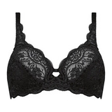 Triomphe Amourette noir soutien-gorge corbeille