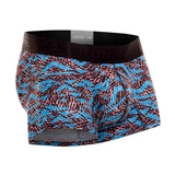 Mundo Unico Esbozo bleu/print sport trunk