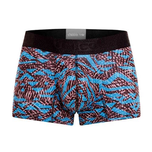 Mundo Unico Esbozo bleu/print sport trunk