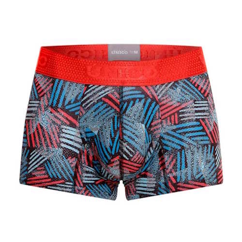 Mundo Unico Trivial rouge/print sport trunk