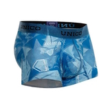 Mundo Unico Escantillon bleu/print sport trunk