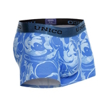 Mundo Unico Oleina bleu/print sport trunk