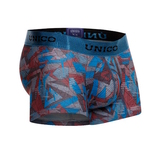 Mundo Unico Sagoma bleu/print sport trunk