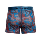 Mundo Unico Sagoma bleu/print sport trunk