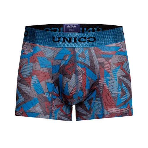 Mundo Unico Sagoma bleu/print sport trunk