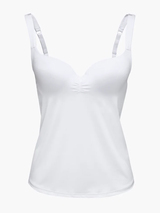 Viania 101652 BH Top blanc soutien-gorge rembourré