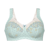 Anita Belvedere bleu/print soutien-gorge sans armatures en dentelle