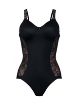 Rosa Faia Abby noir corselet