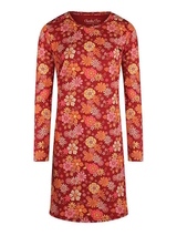 Charlie Choe Flower Power rouge chemise de nuit