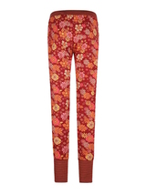 Charlie Choe Flower Power rouge/print pantalon de pyjama