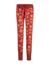 Charlie Choe Flower Power rouge/print pantalon de pyjama