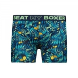 Battre mon boxeur Toucan Jungle bleu/print boxer