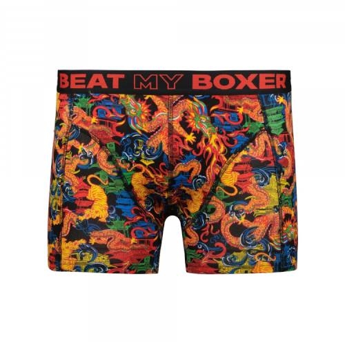 Battre mon boxeur Dragon multicolore/print boxer