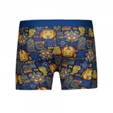 Battre mon boxeur Aztec bleu/print boxer