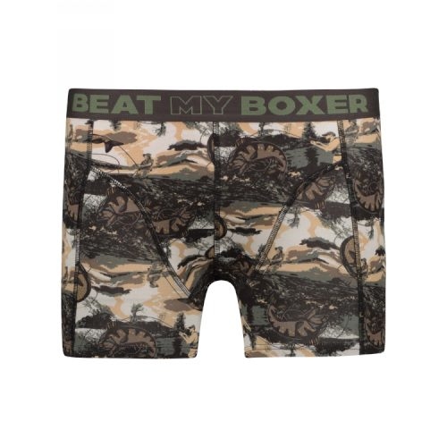 Battre mon boxeur No Kill Fishing marron/print boxer