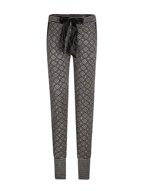 Charlie Choe Goes Retro noir/print pantalon de pyjama