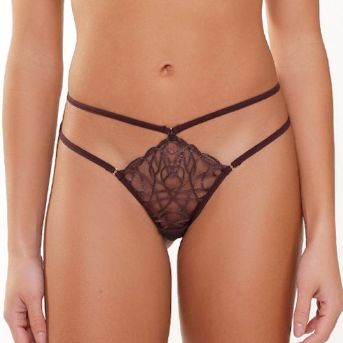 LingaDore Pepper marron culotte string