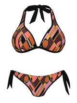 Maillots de bain Rosa Faia Mina noir/print set