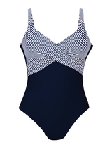 Maillots de bain Anita Noy bleu/blanc maillot de bain