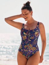 Maillots de bain Rosa Faia Elouise violet/print maillot de bain