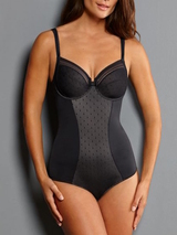 Rosa Faia Emily noir corselet