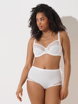 Lisca Evelyn blanc soutien-gorge corbeille