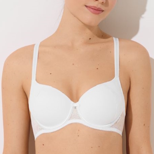 Lisca Evelyn blanc soutien-gorge rembourré