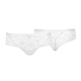 Lisca Evelyn blanc culotte string