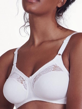 Lisca Manja blanc soutien-gorge sans armatures en dentelle