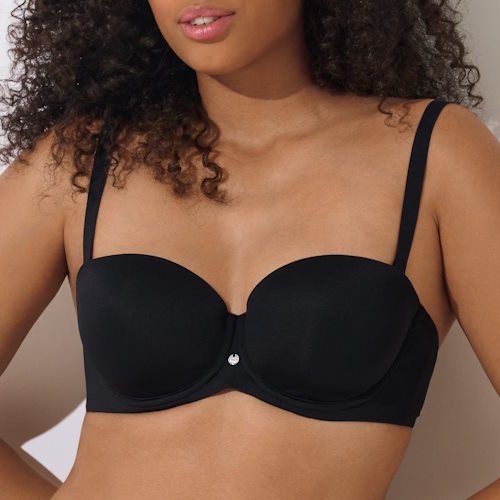 Lisca Bella noir soutien-gorge rembourré