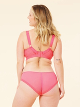 Sucre d'orge Bestie hot pink soutien-gorge sans armatures en dentelle